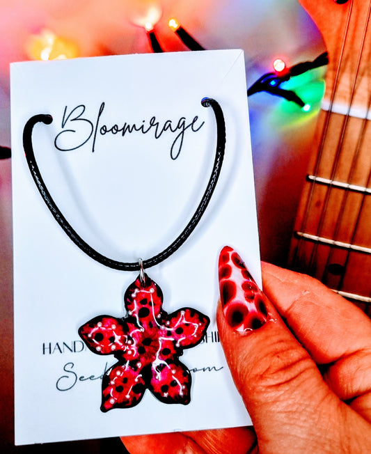 Monster Flower Necklace