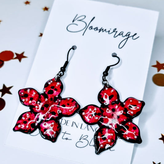 Monster Flower Earrings