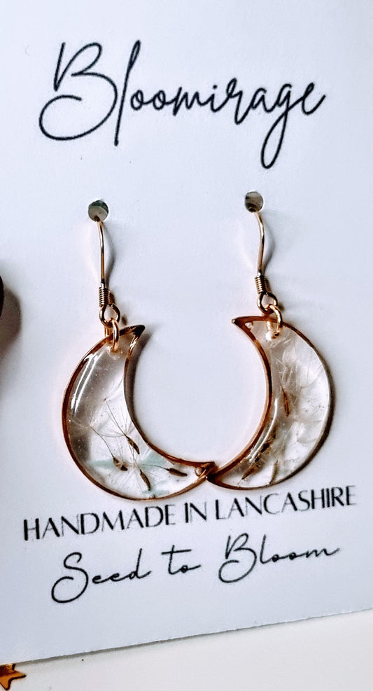 christmas earrings, unique handmade jewellery.  christmas party wear, great for sparkle on christmas day and a great christmas gift for women and girls of any age. christmas jewelry that any girl would love to receive. gift for wife, gift for sister, gift for daughter.