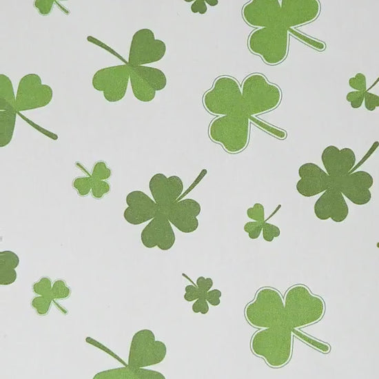 Lucky 4 Leaf Clover Resin Necklace | Real Pressed Flowers | Whimsical Botanical Jewellery |