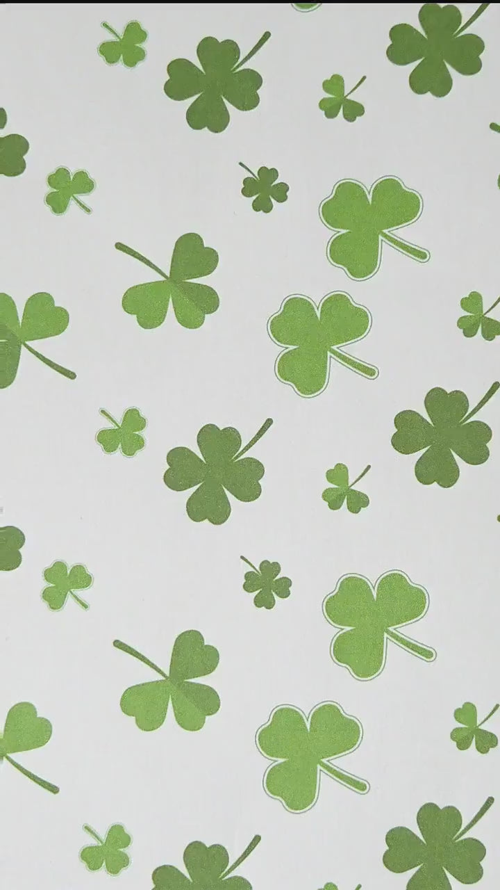 Lucky 4 Leaf Clover Resin Necklace | Real Pressed Flowers | Whimsical Botanical Jewellery |
