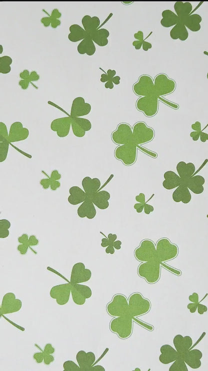 Lucky 4 Leaf Clover Resin Necklace | Real Pressed Flowers | Whimsical Botanical Jewellery |