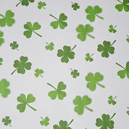 Shamrock & Lucky Horseshoe Mismatch Stud Earrings | St Patricks Day | Irish Theme | Handmade Jewellery