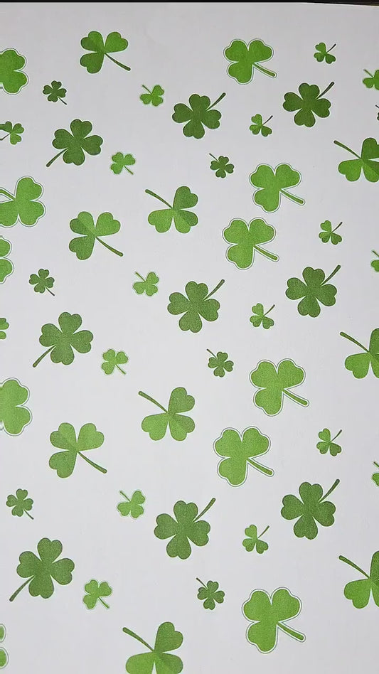 Shamrock & Lucky Horseshoe Mismatch Stud Earrings | St Patricks Day | Irish Theme | Handmade Jewellery